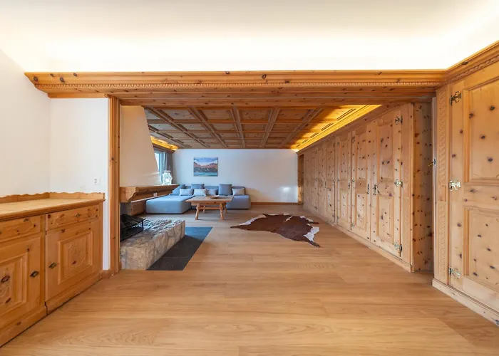 Daire New Engadine Alpine - Pool & Sauna *